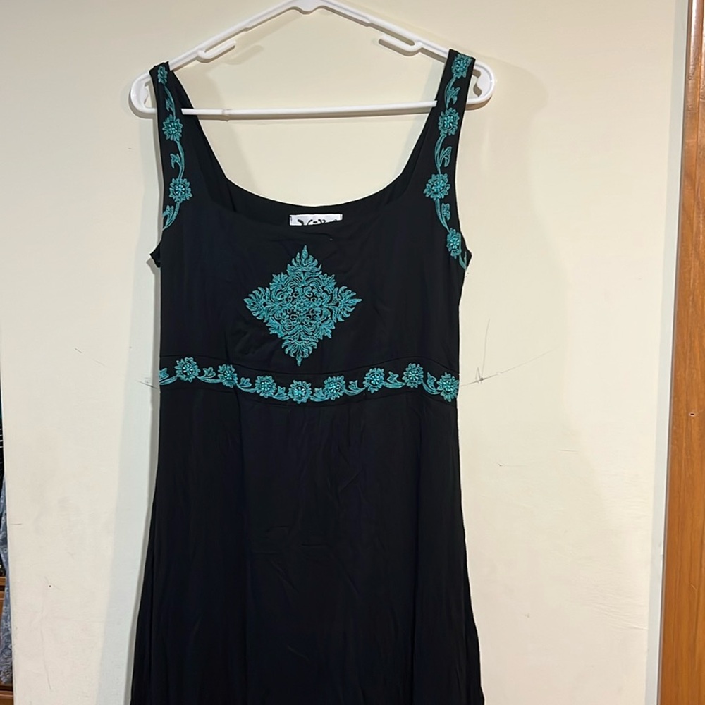 Black and turquoise dress by HiBis new with out tags